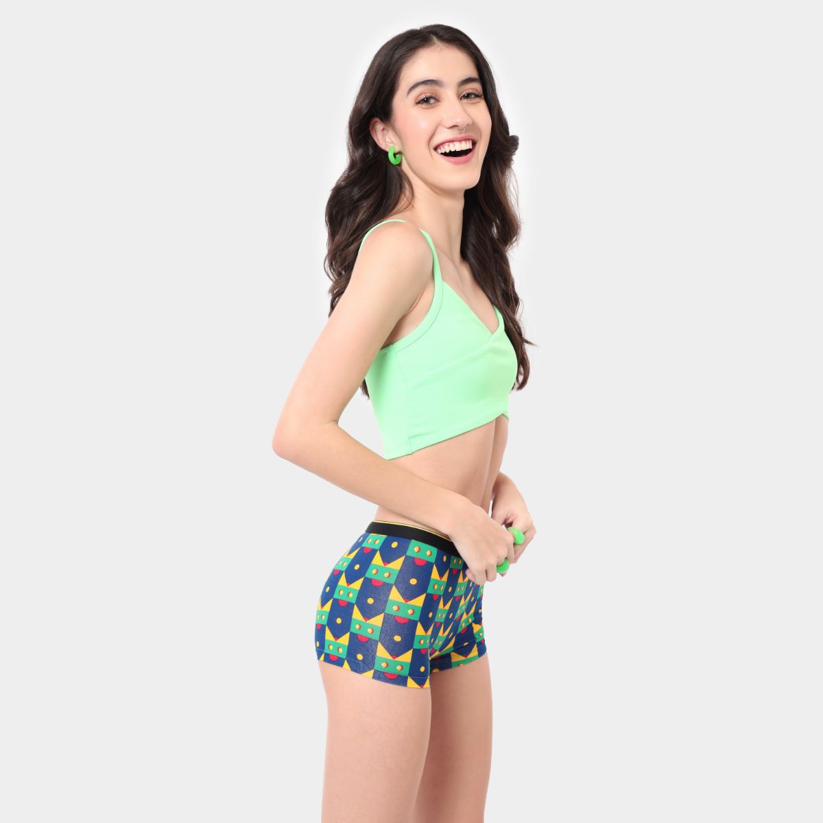Bummer Soft Modal Boy Shorts Lazy Luna Back 