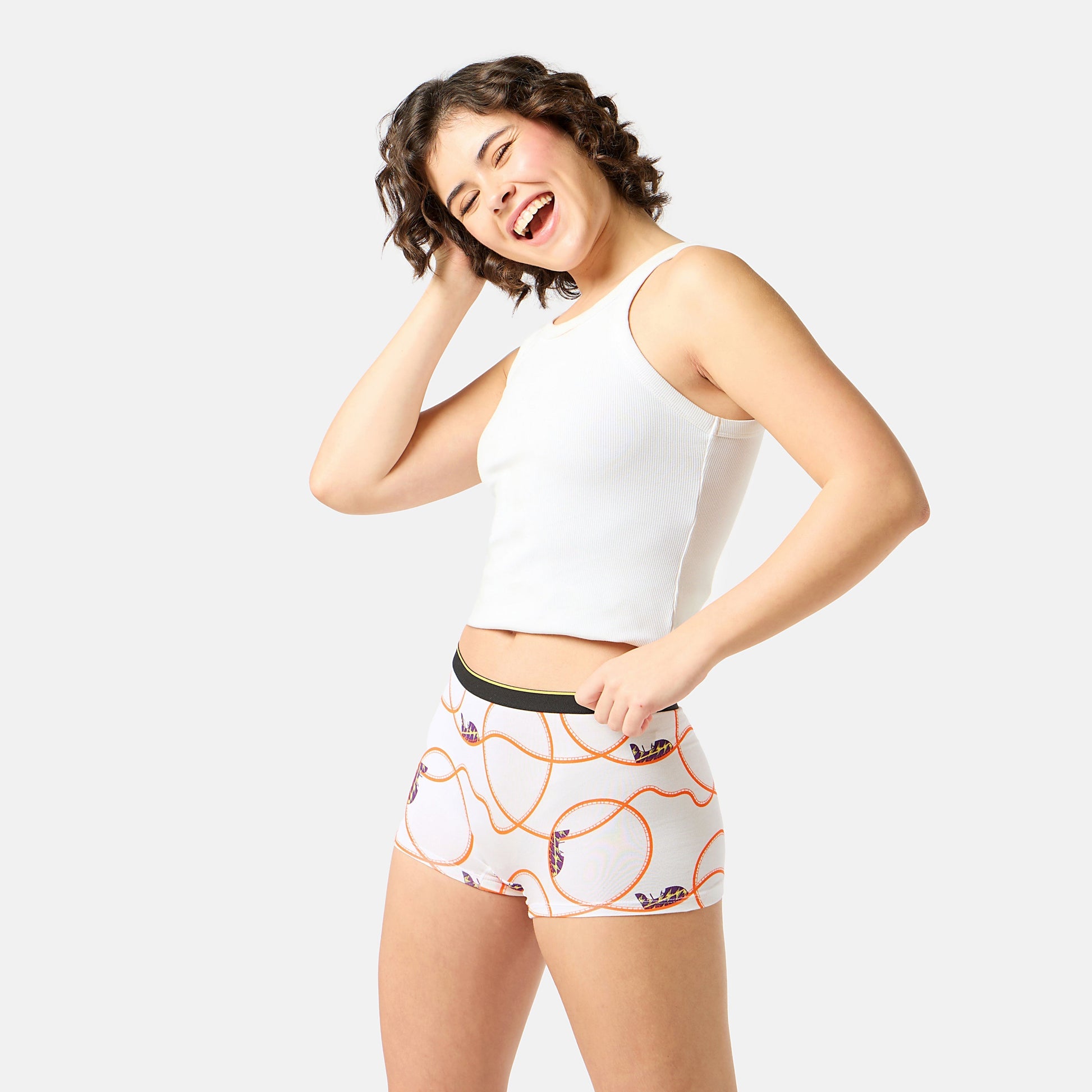 Bummer Soft Modal Boy Shorts Whee Zoom 