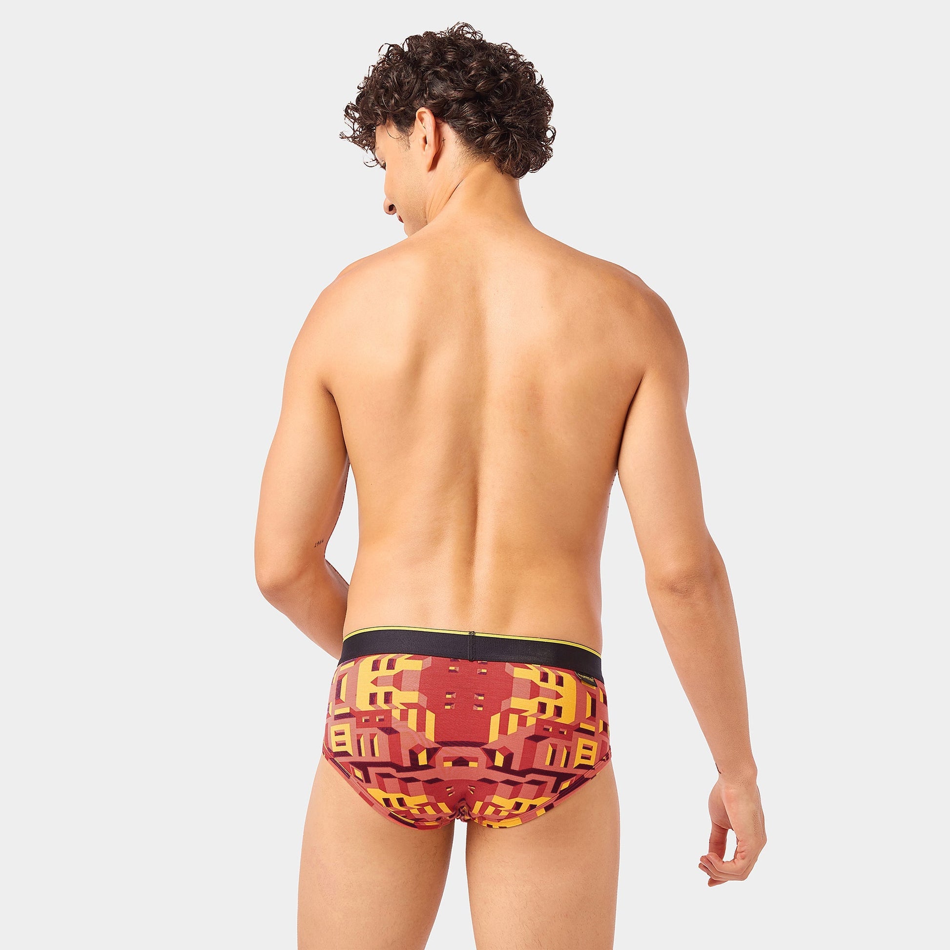 Bummer Soft Modal Briefs Bricked Front 