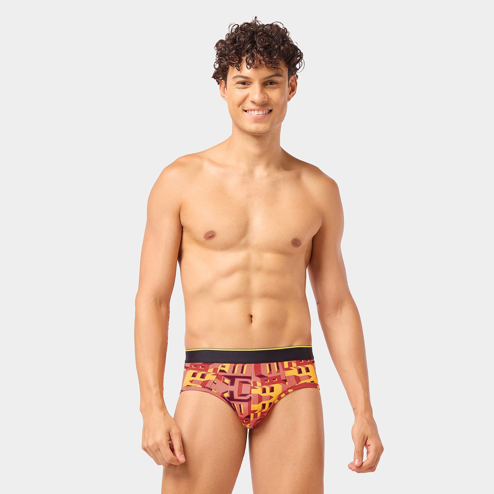 Bummer Soft Modal Briefs Bricked Front 
