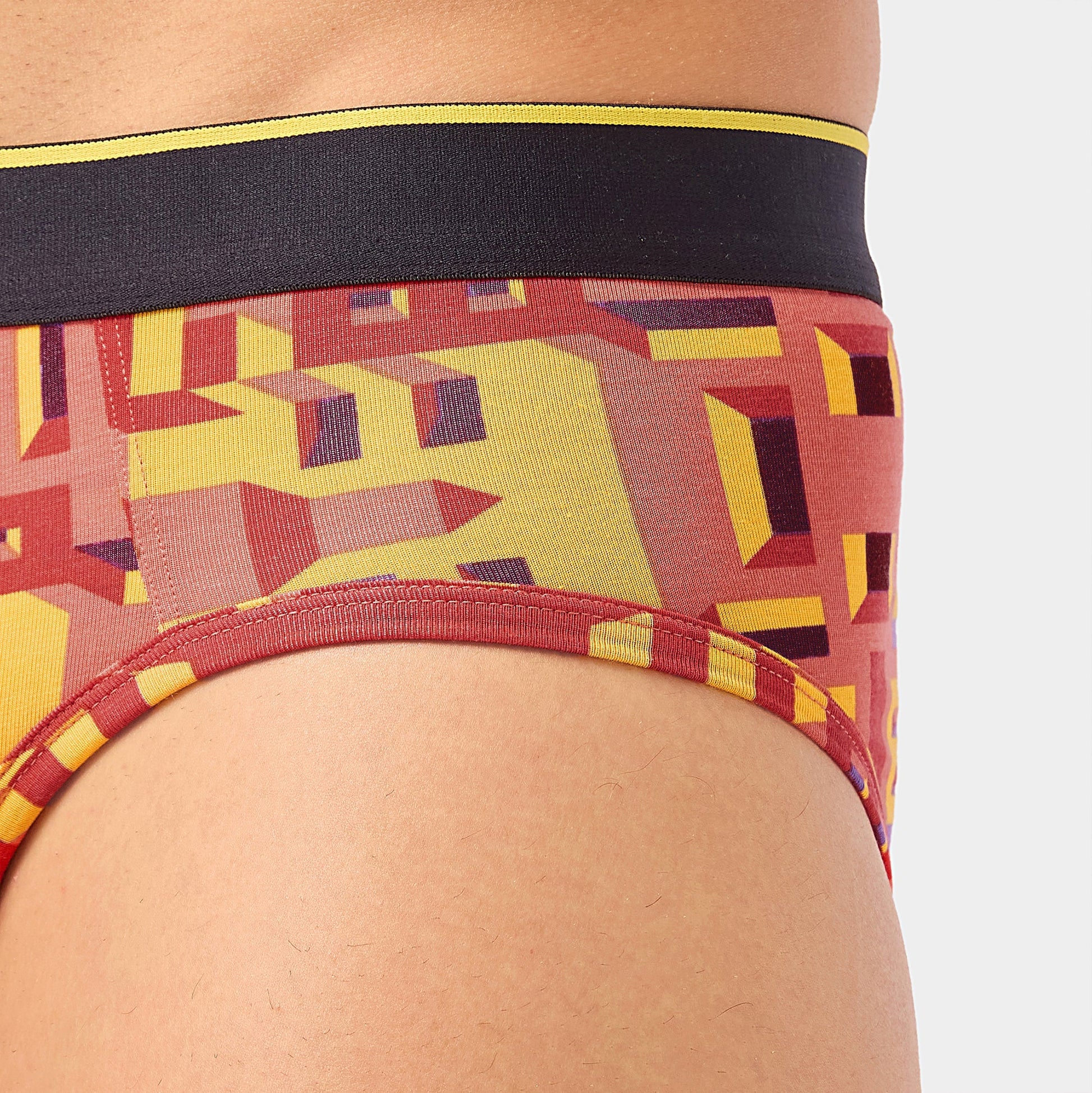 Bummer Soft Modal Briefs Bricked Front 