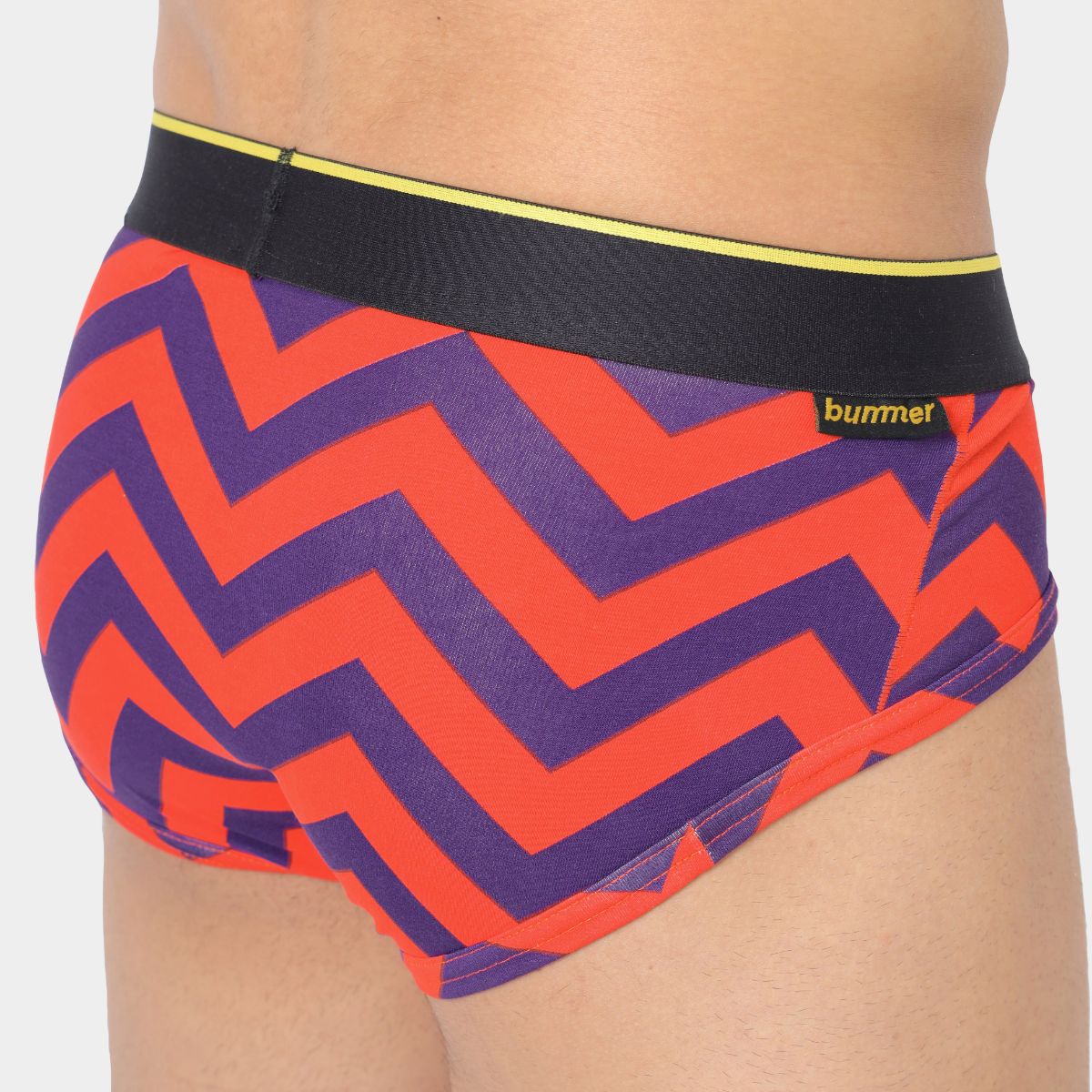 Bummer Soft Modal Briefs Chevron Zoom 