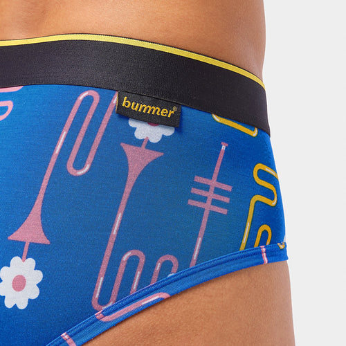 Bummer Soft Modal Briefs Dixie Blues Zoom 