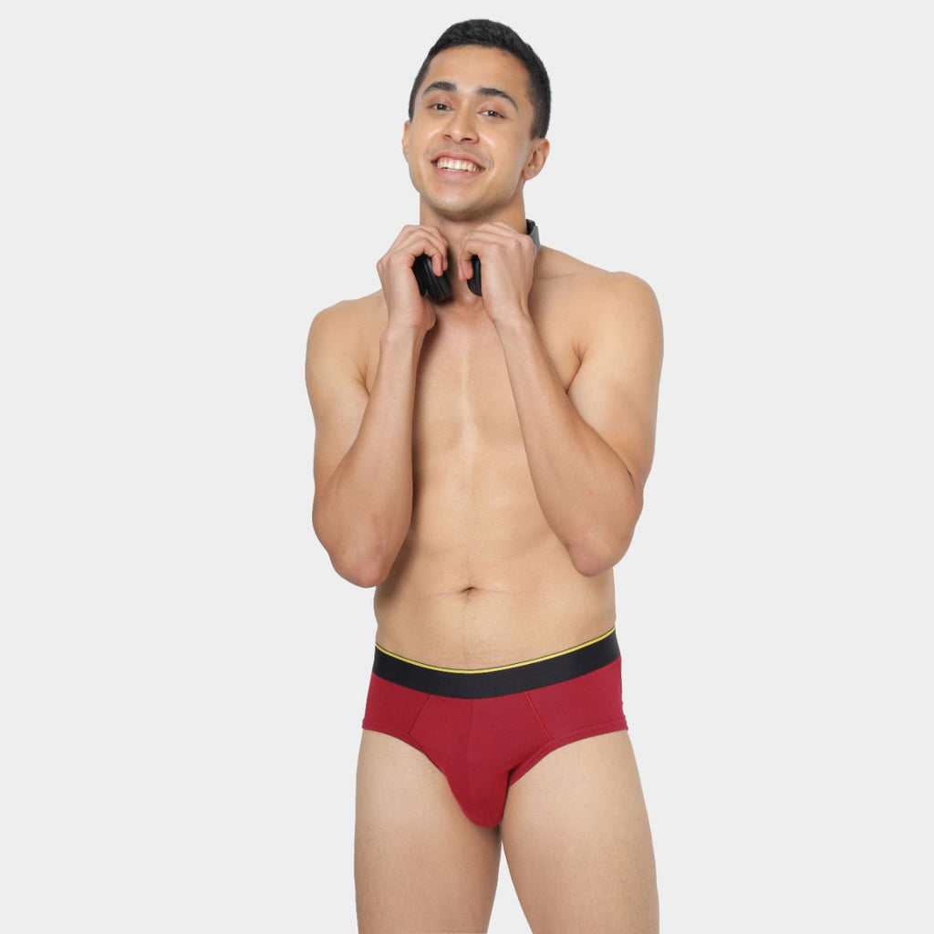 Bummer Soft Modal Briefs Gelada Front 
