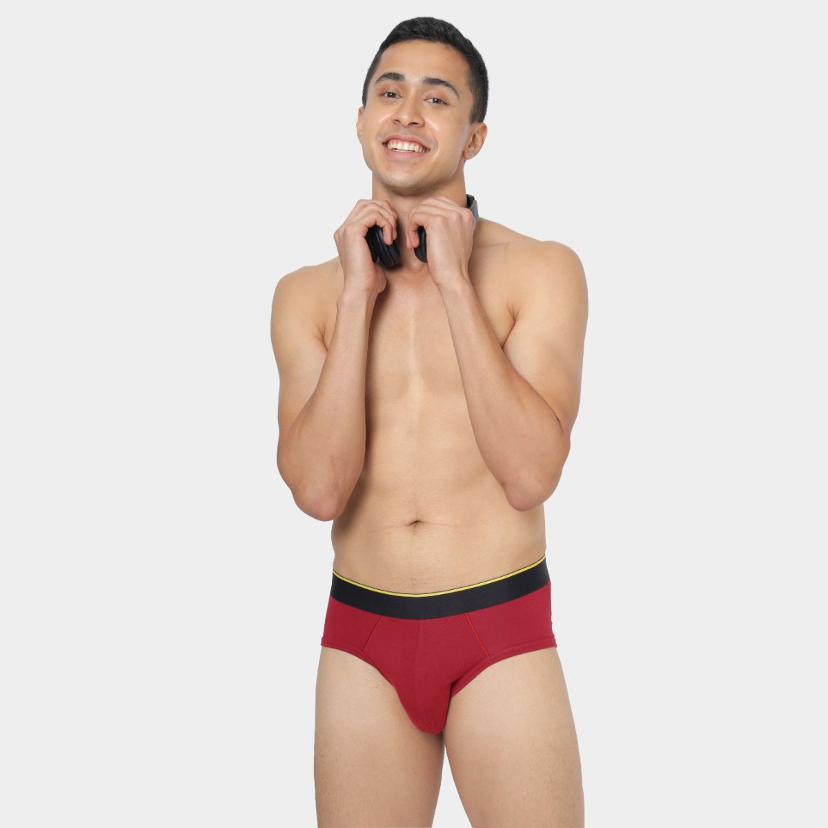 Bummer Soft Modal Briefs Gelada Front 