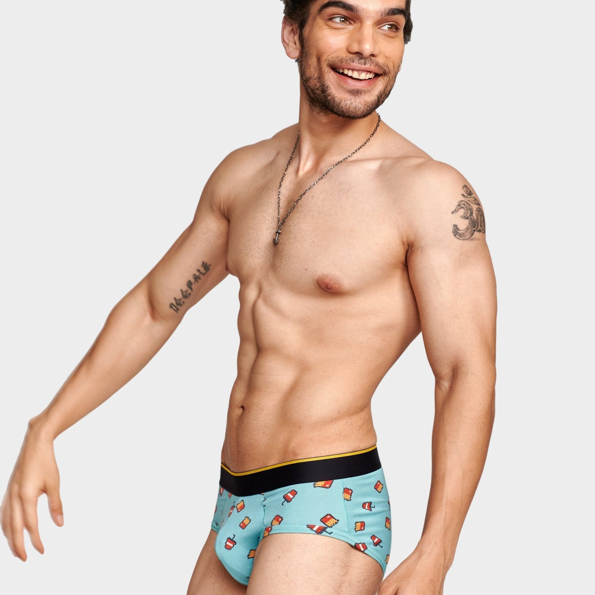 Bummer Soft Modal Briefs McBum Side 