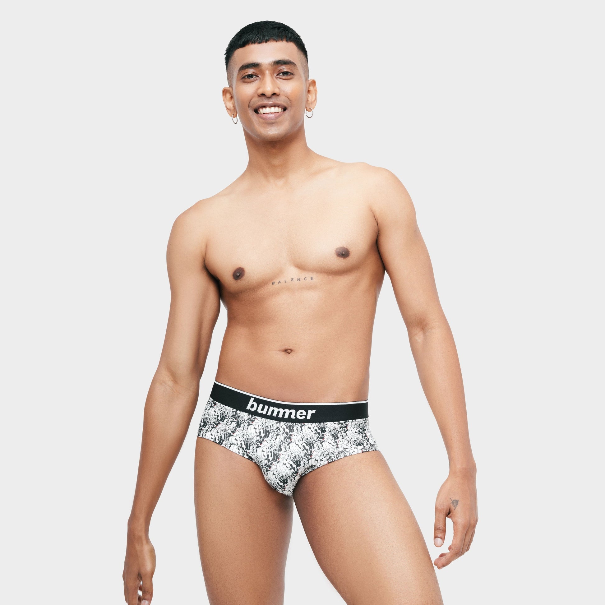 Bummer Soft Modal Briefs Santanu Front 