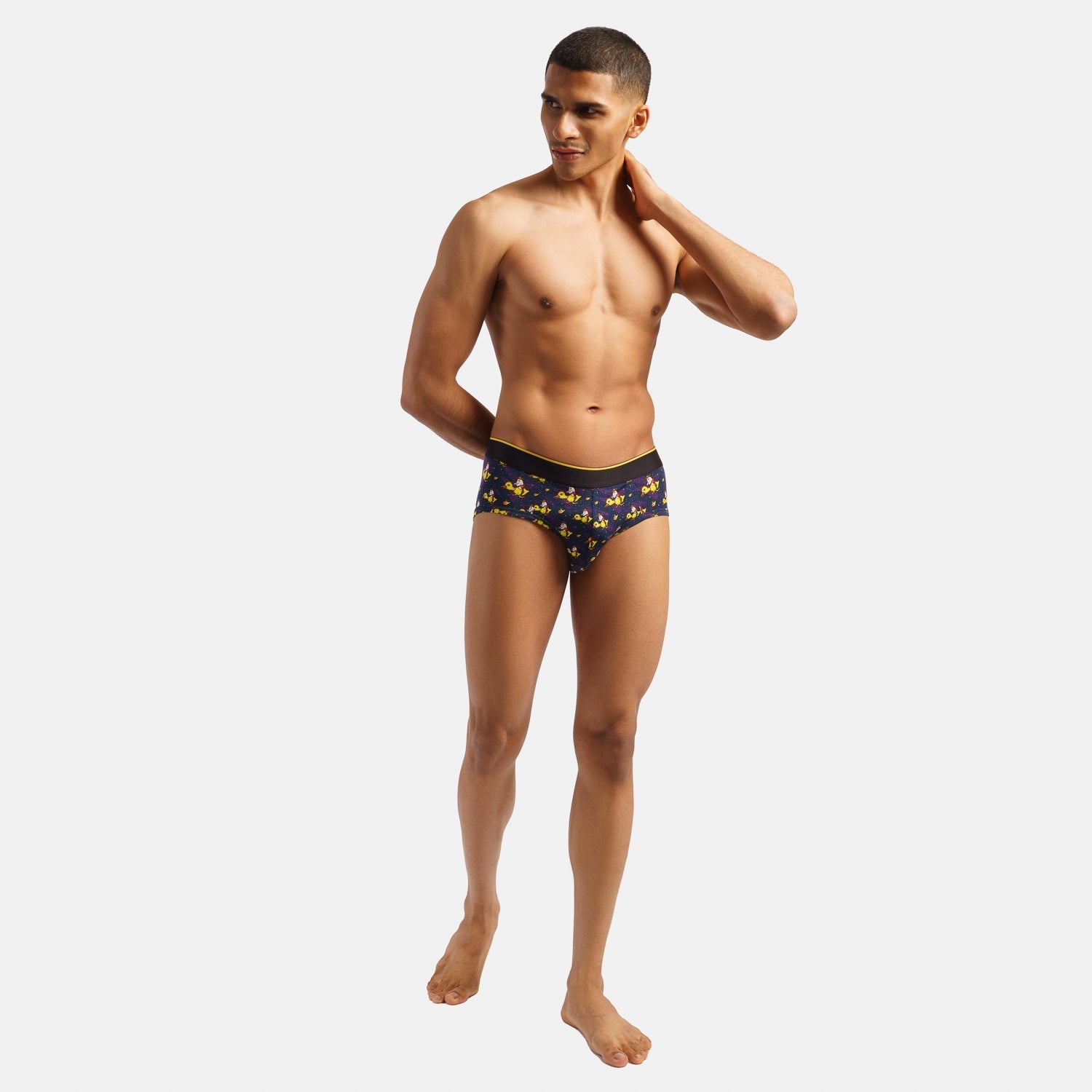 Bummer Soft Modal Briefs Sunny Ride Up Side 