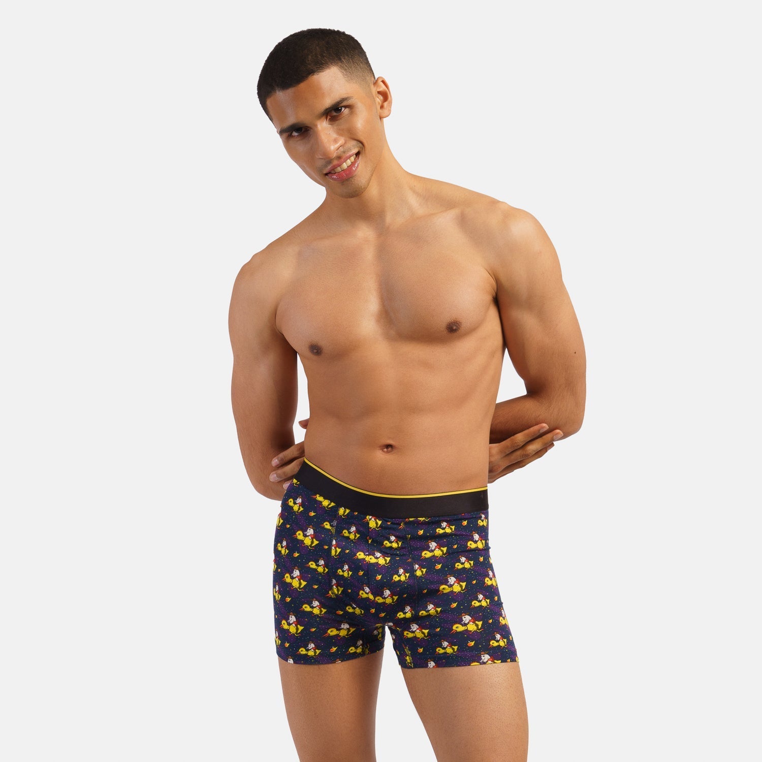 Bummer Soft Modal Trunks Sunny Ride Up Front 