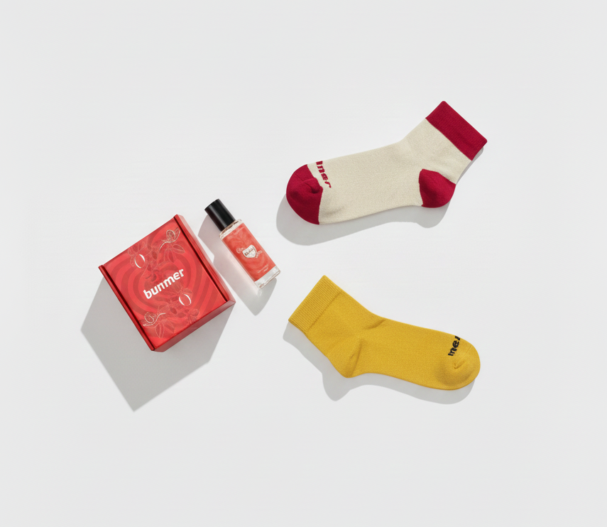 Unisex Ankle Socks - 2 Pack & Perfume