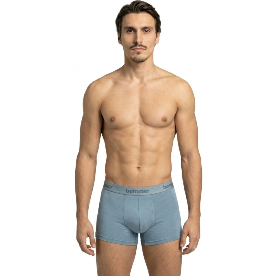 Cotton Stretch Trunks - Haze