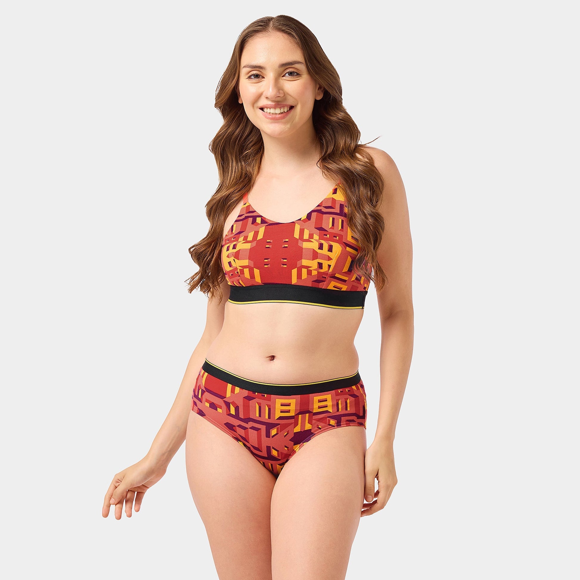 Bummer Soft Modal Hipster Bricked Front 