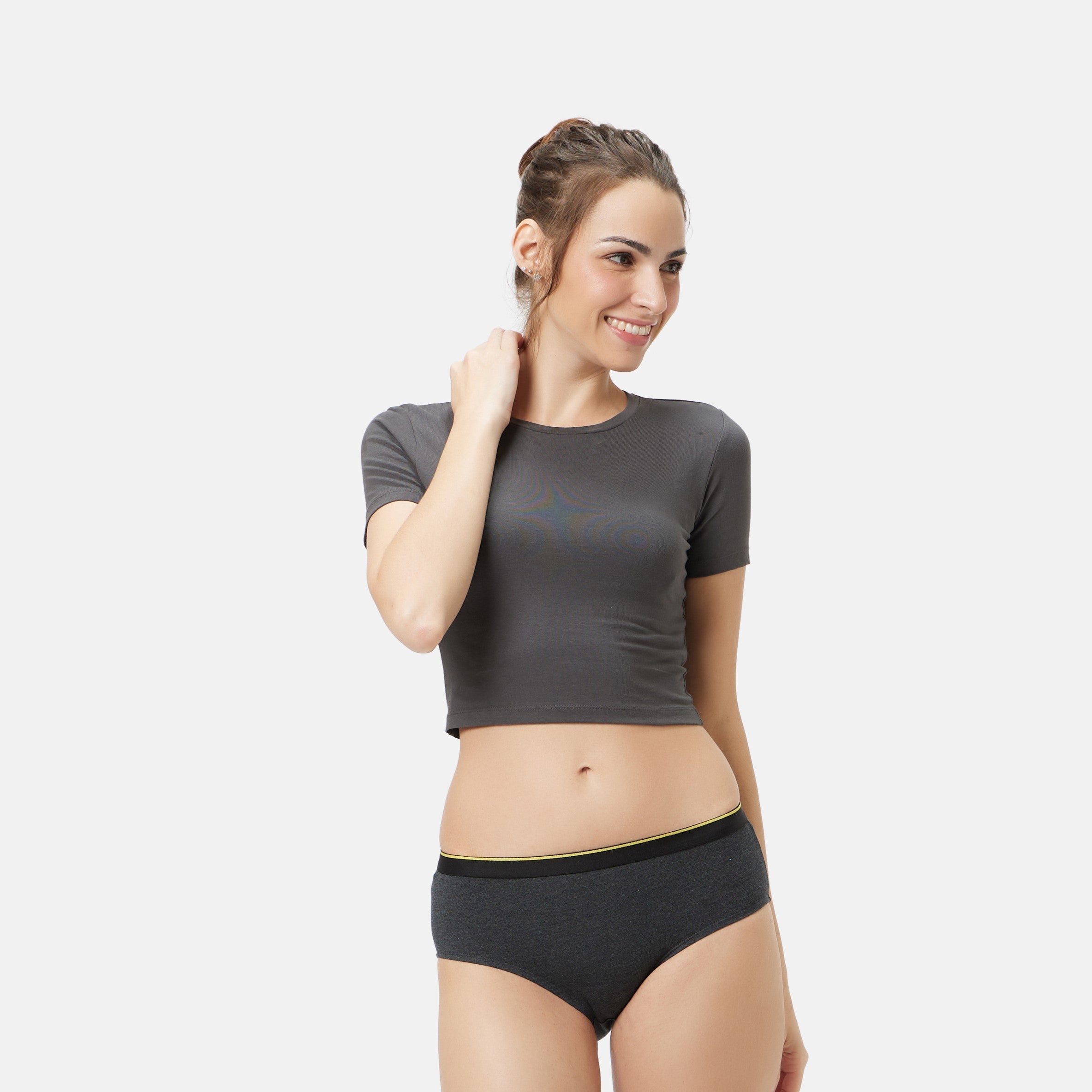 Modal Hipster - Charcoal Melange