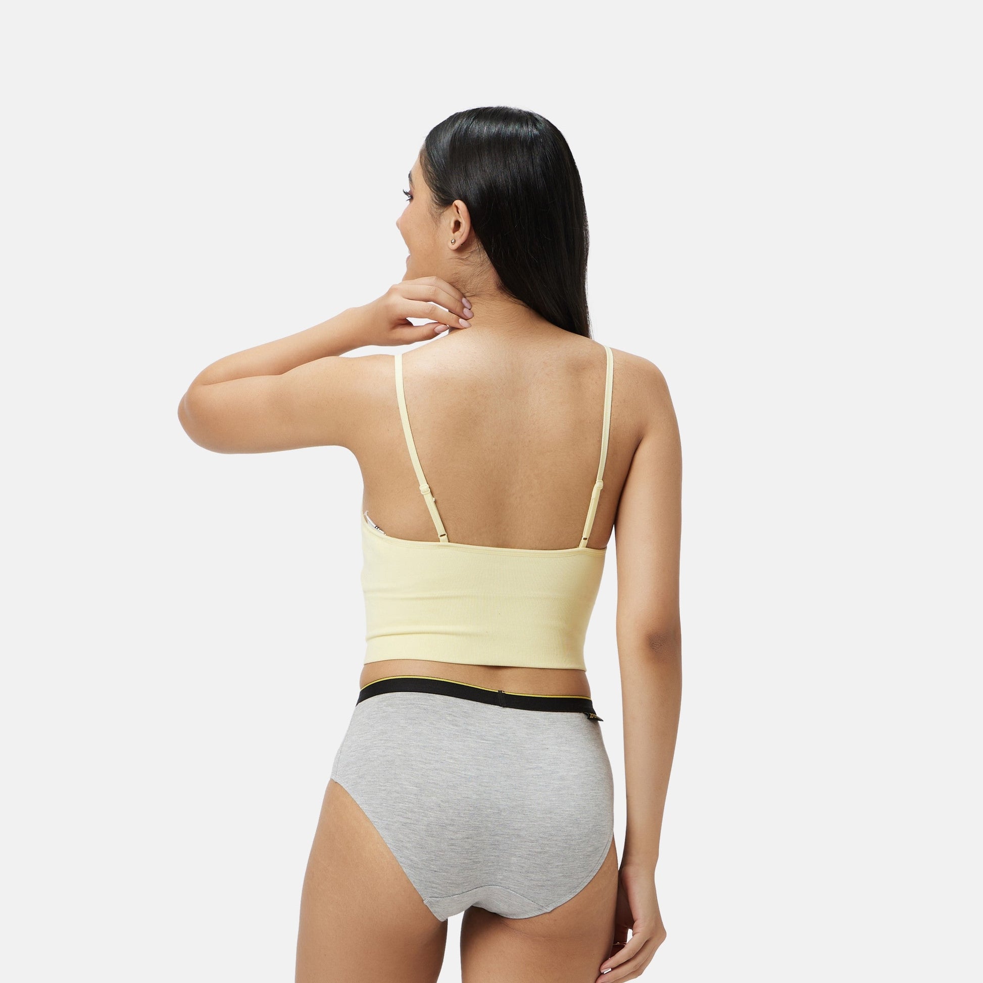Bummer Soft Modal Hipster Grey Melange Back 