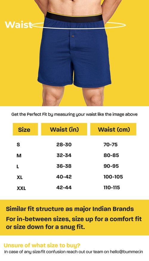 men size chart