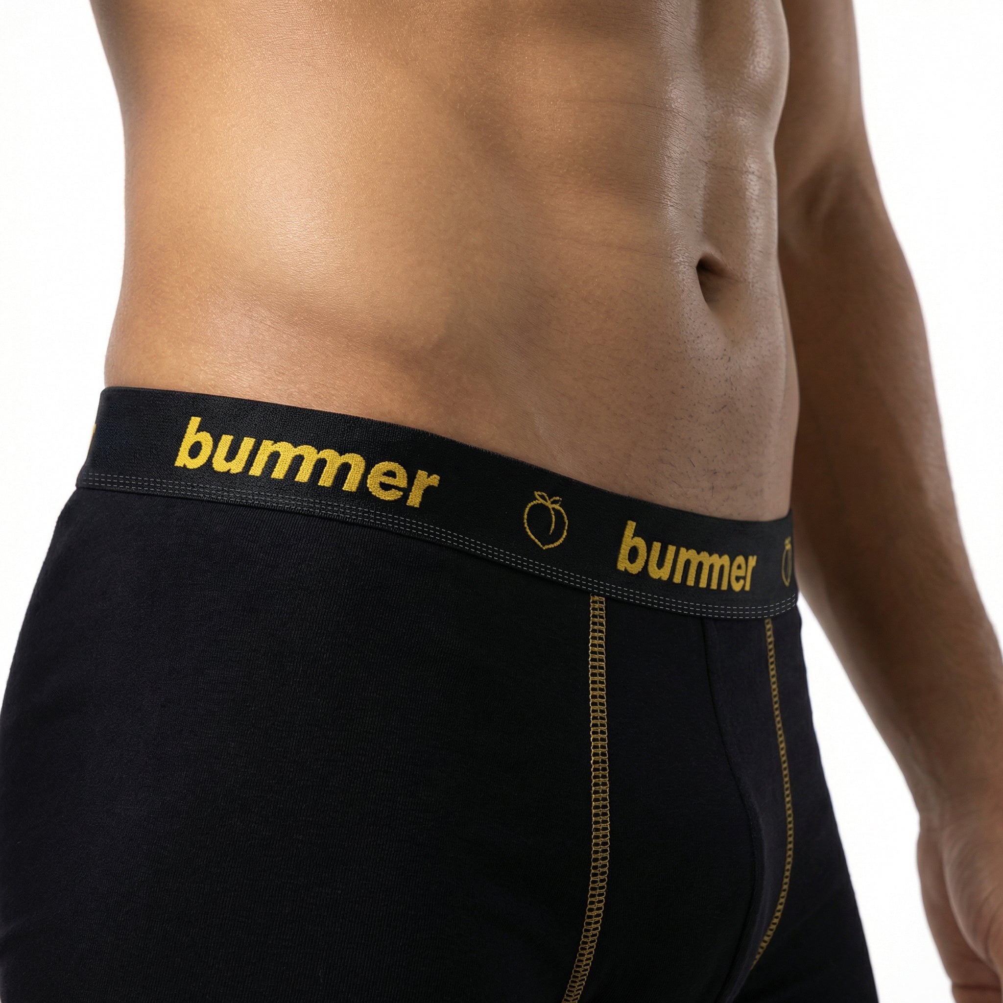 Cotton Stretch Trunks - Noir