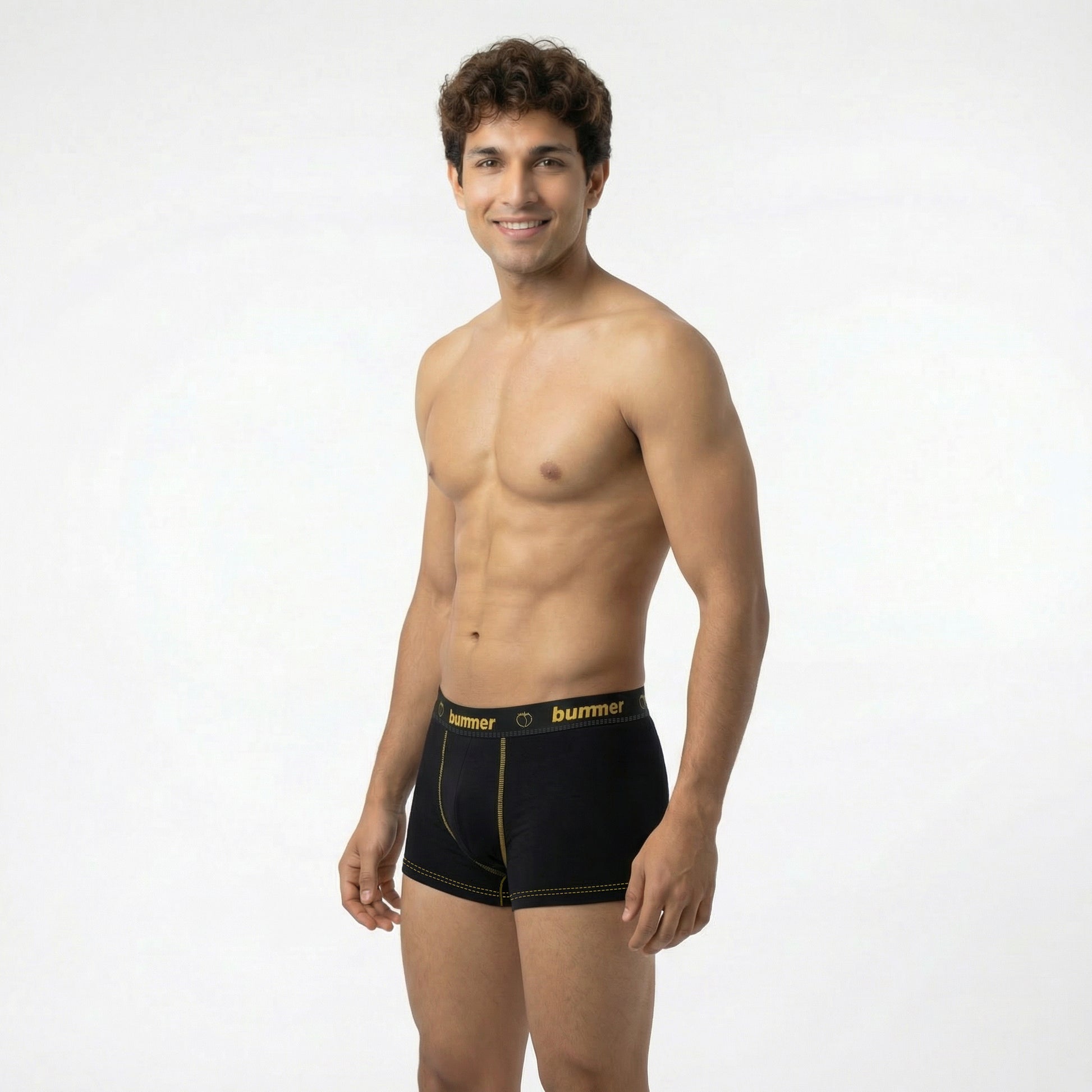 Cotton Stretch Trunks - Noir