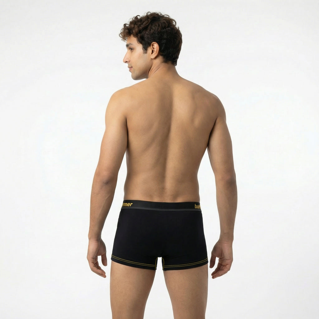 Cotton Stretch Trunks - Noir
