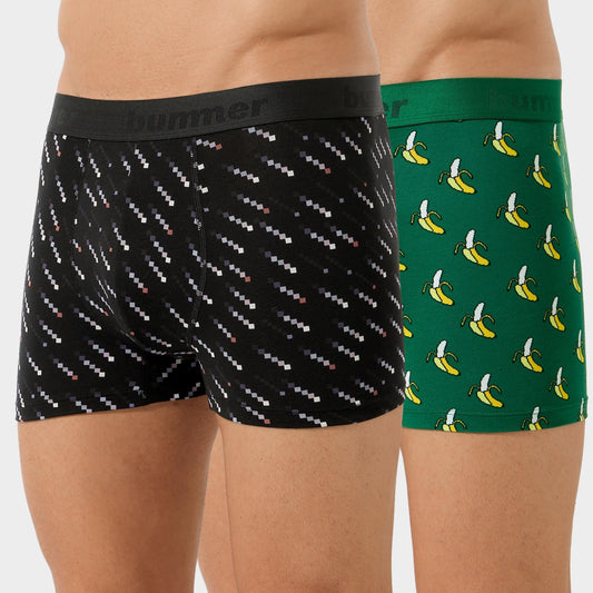 Cotton Stretch Trunks 2-Pack