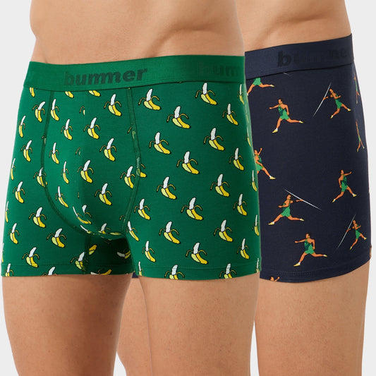Cotton Stretch Trunks 2-Pack
