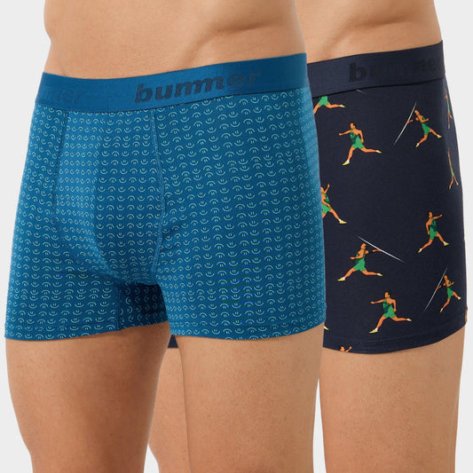 Cotton Stretch Trunks 2-Pack