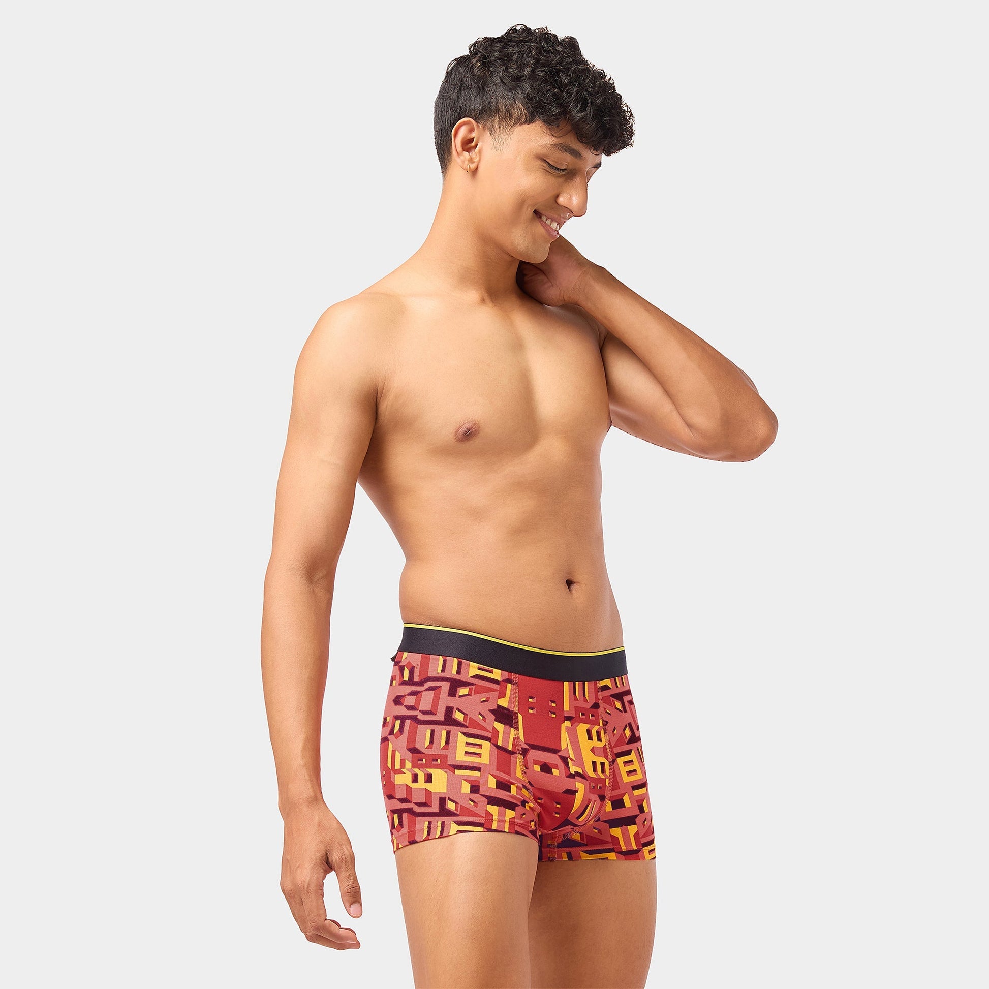 Bummer Soft Modal Trunks Bricked Side 
