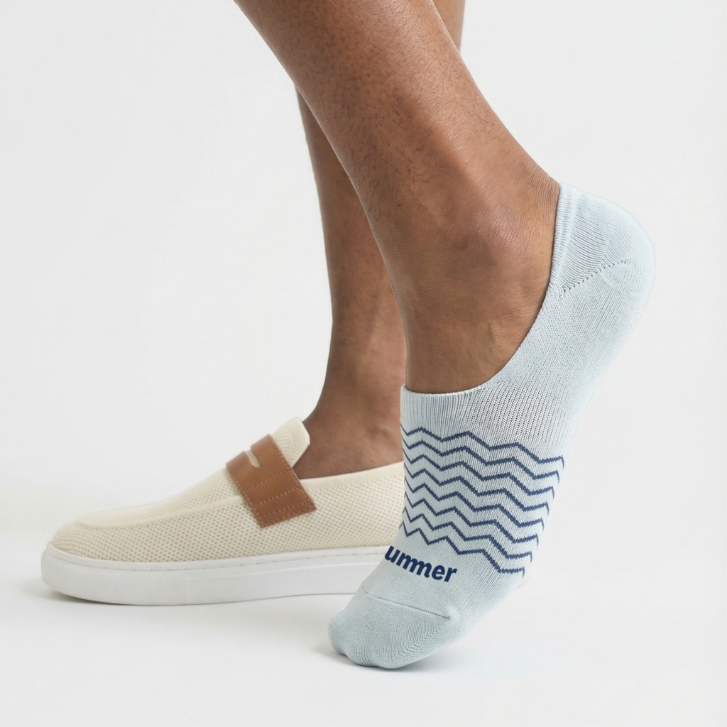 Unisex No Show Socks - 2 Pack
