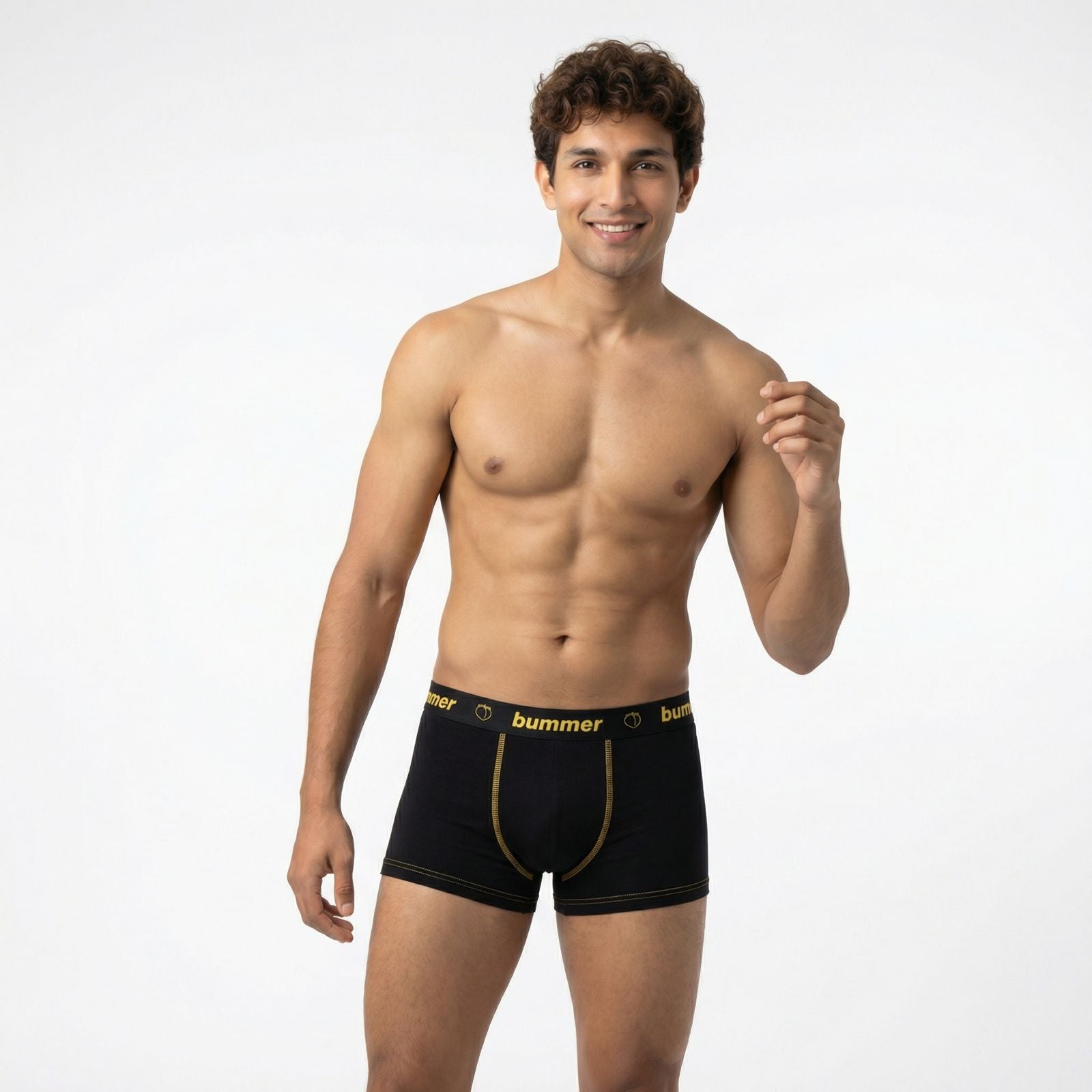 Cotton Stretch Trunks - Noir