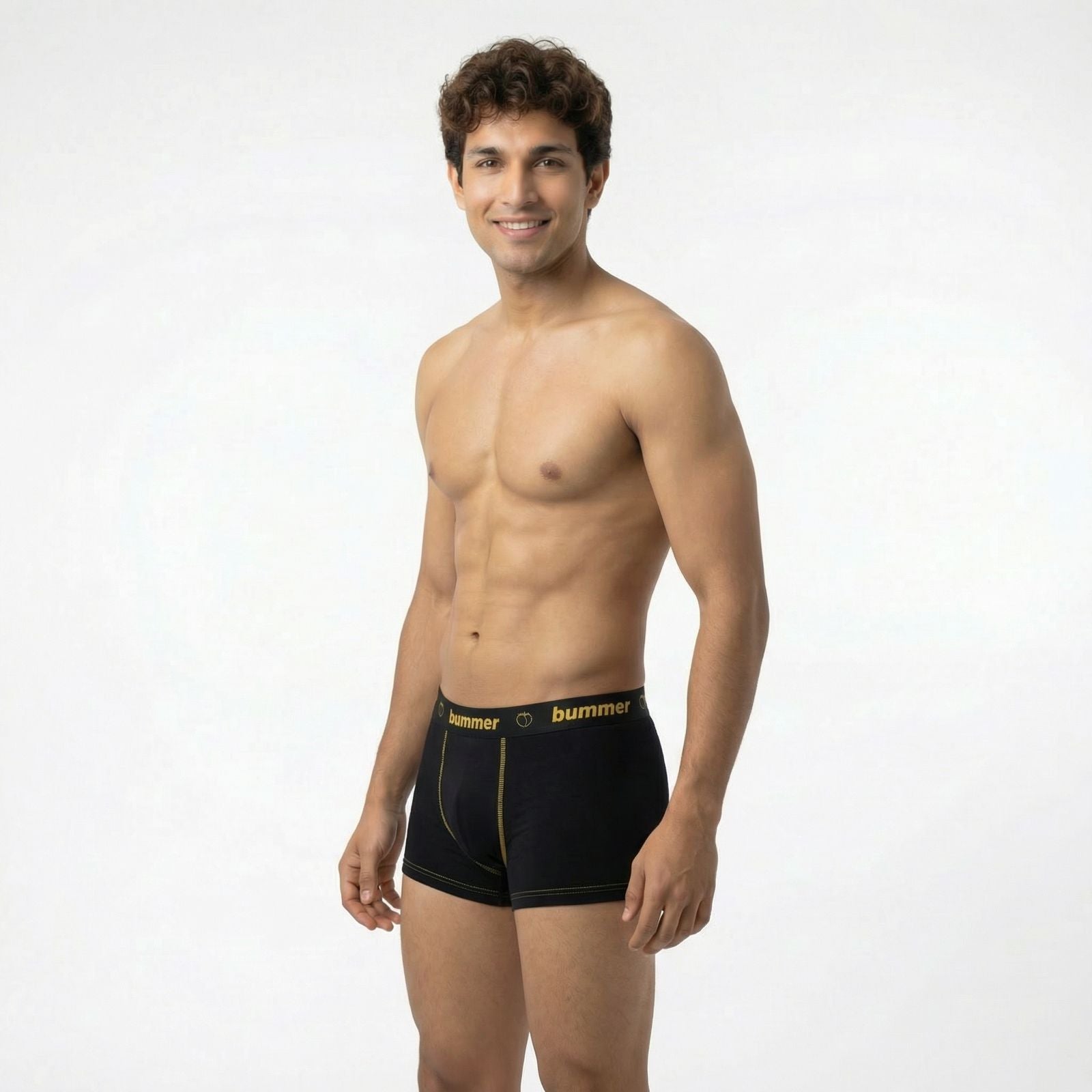 Cotton Stretch Trunks - Noir