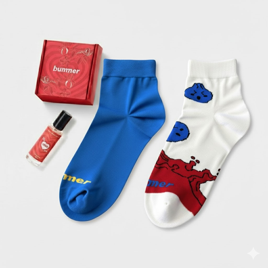 Unisex Ankle Socks - 2 Pack & Perfume