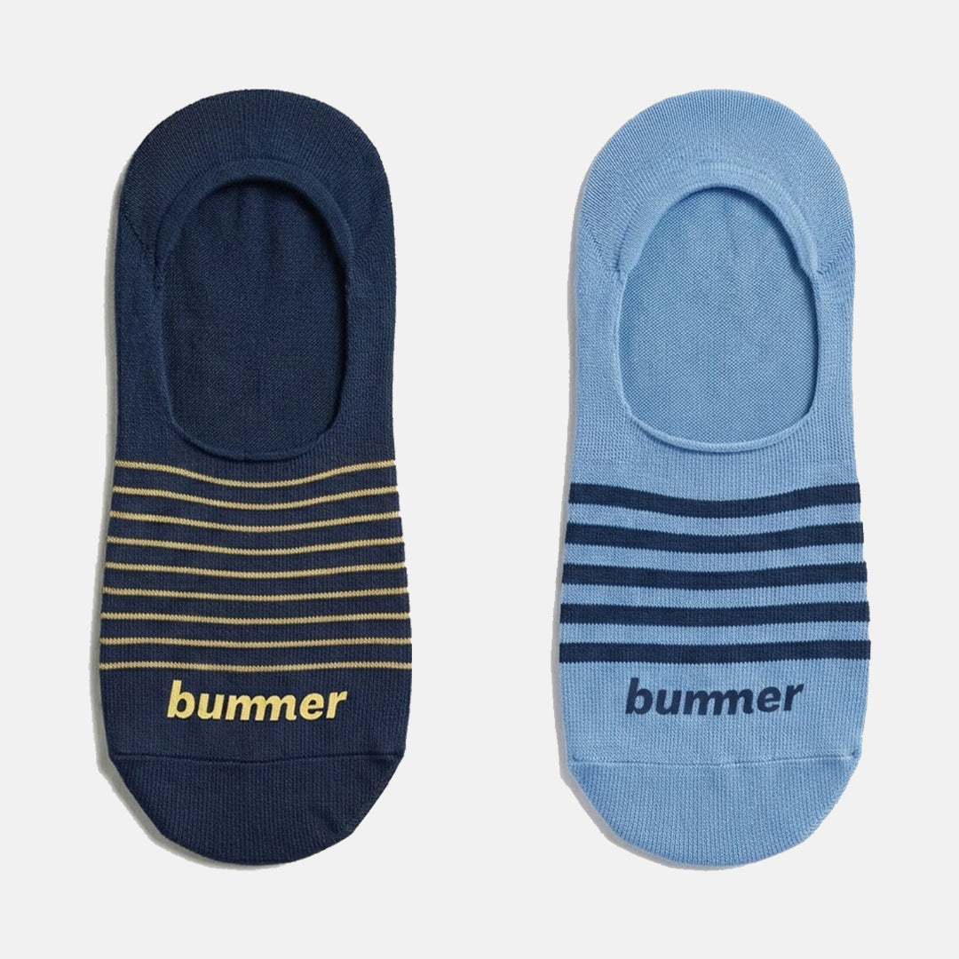 Unisex No Show Socks - 2 Pack