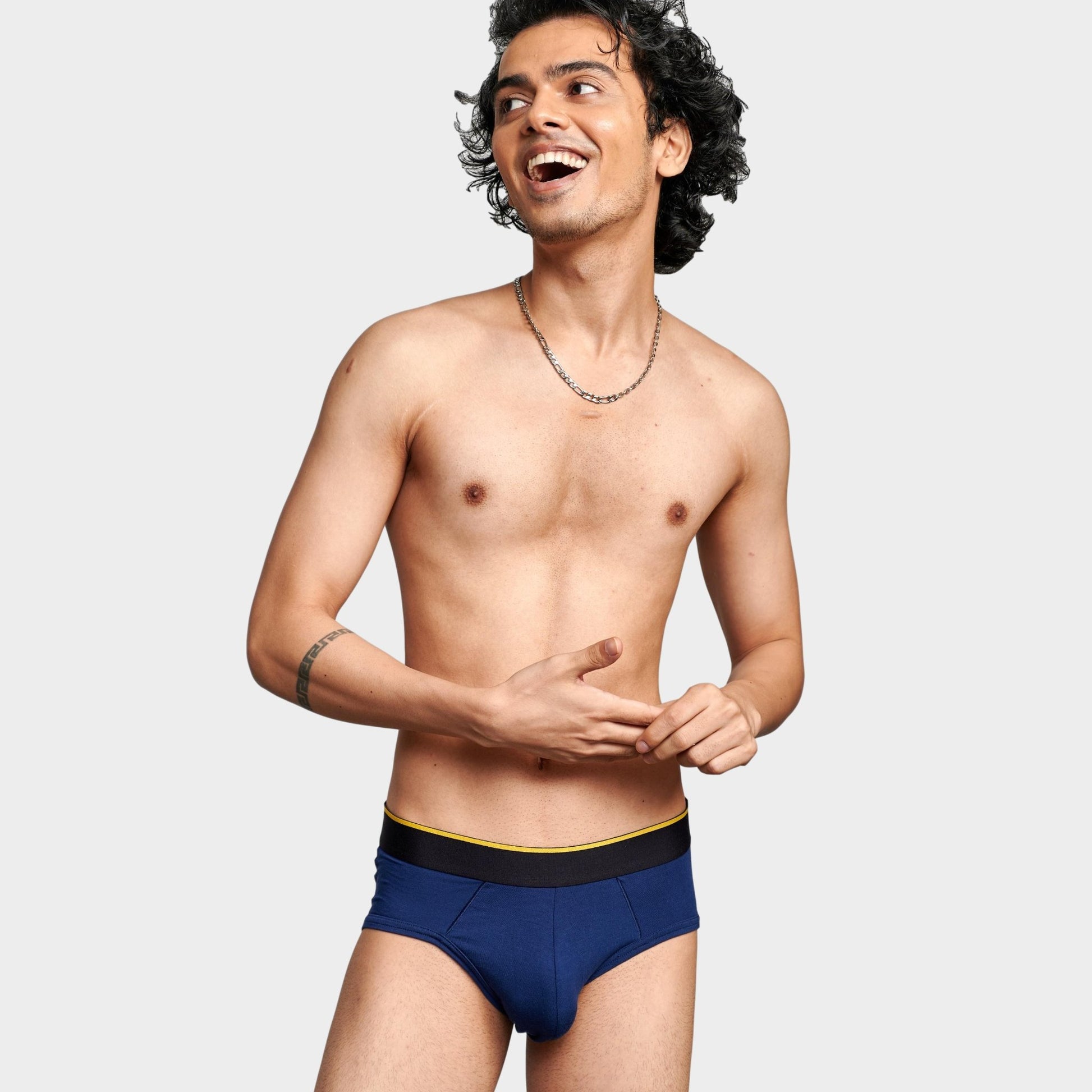 dark blue men briefs underwear_#color_galactic