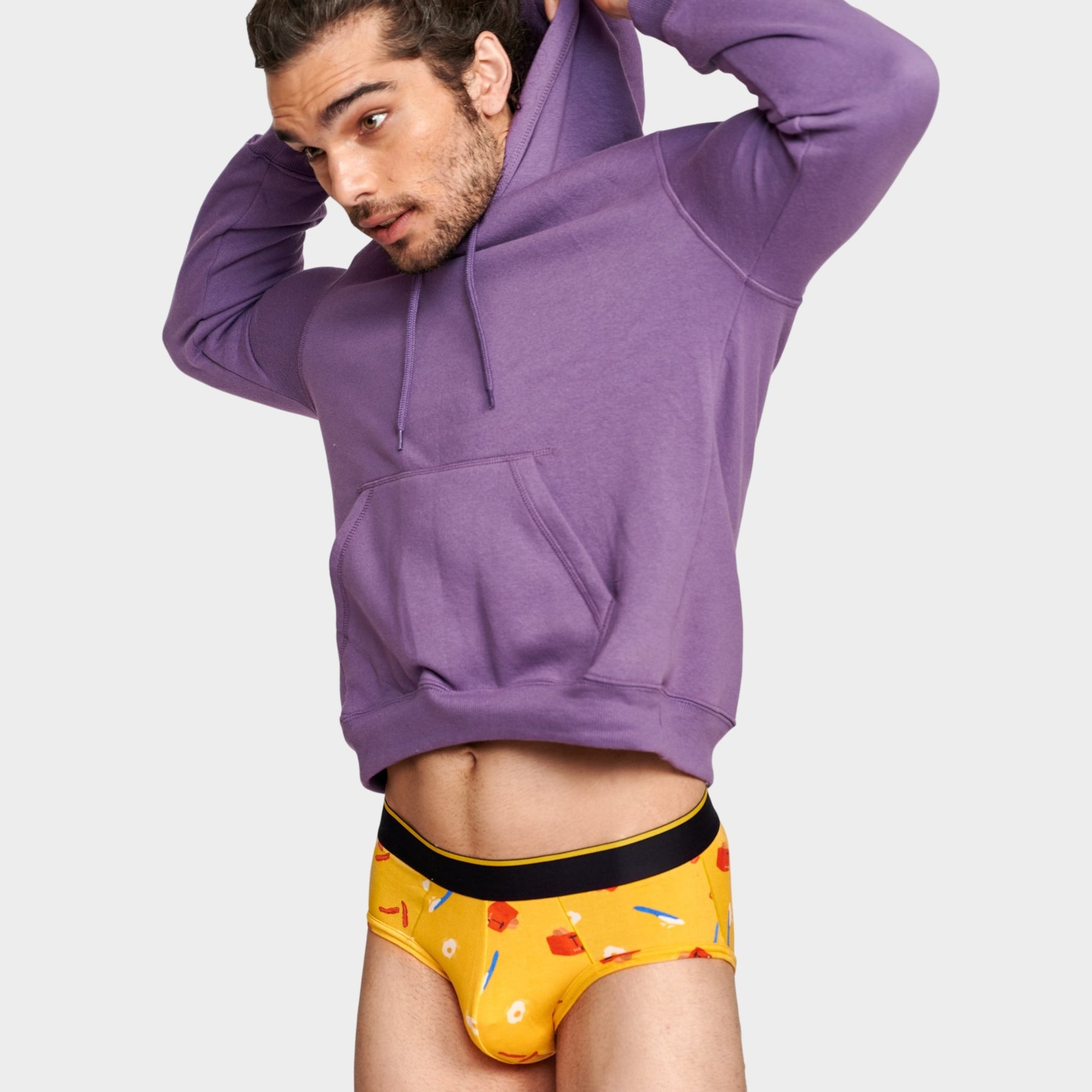 mustard brief underwear for men_#color_brekkie