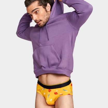 mustard brief underwear for men_#color_brekkie