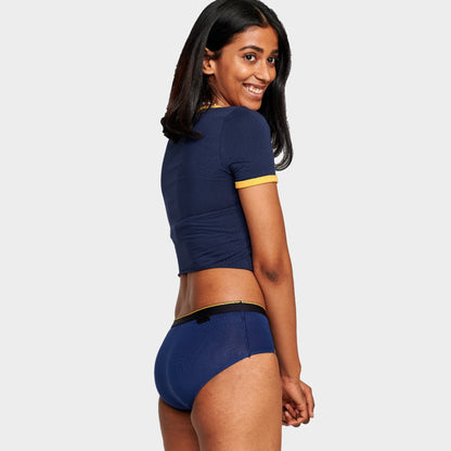 dark blue hipster panties with waistband_#color_galactic