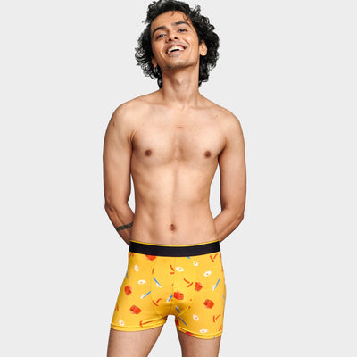 printed mens trunks underwear_#color_brekkie