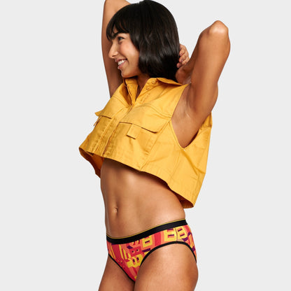 multicolor cotton bikini bottoms_#color_bricked